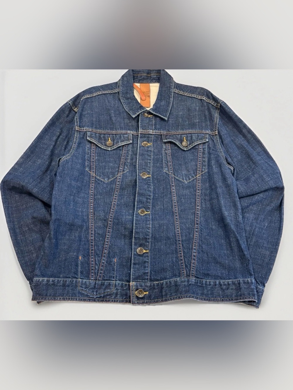 Y2K Sean John Denim Jacket Size 3XL Baggy Vintage Jean Jacket Lightweight